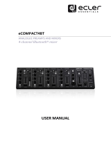 Ecler Compact 4 BT User manual
