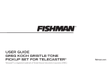 Fishman Fluence Greg Koch Gristle-Tone User guide
