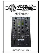 Formula Sound FF2.2 User manual