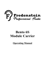 Fredenstein Bento 6S User manual
