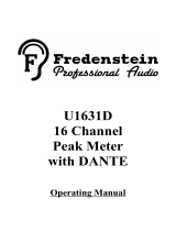 Fredenstein U1631D User manual