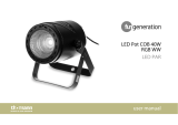 Fun Gen­er­a­tion LED Pot COB 40W RGB WW User manual