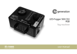 Fun Generation LED Fogger 500 CO2 RGB User manual