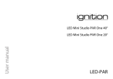 Ignition LED Mini Studio PAR One 40° User manual