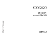 Igni­tion WAL-L710 Par W-DMX User manual