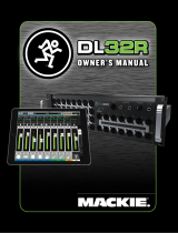 Mackie DL32R Owner's manual