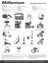 Millenium Youngster Drum Set Green Assembly Instructions