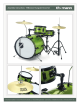 Mil­lenium Youngster Drum Set Green Assembly Instructions