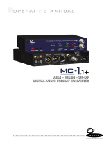 Mutec MC-1.1+ AES Splitter-Konverter User manual