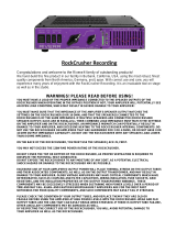 Rivera RockCrusher Recording User manual