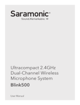 Sara­monic Blink 500 B4 User manual