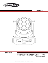 SHOWTEC Shark Zoom Wash One User manual