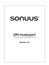 Sonuus i2M Owner's manual