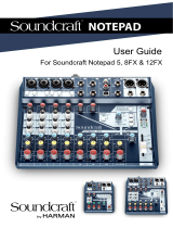 SoundCraft Notepad-5 User manual