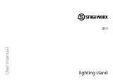 STAGEWORXLB-3 Lighting Stand Set 3m Bk