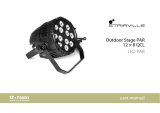 Stair­ville Outdoor Stage Par Pro 12x8 QCL Owner's manual