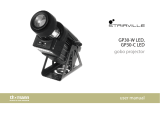 Stairville GP30-W LED Gobo Projector 30W User manual
