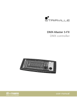 Stair­ville DMX Master 3 fx User manual