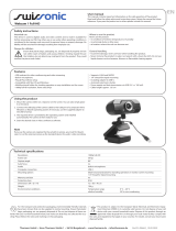 Swis­sonic Webcam 1 Full-HD Quick start guide