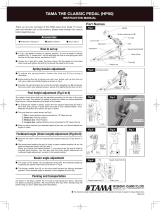 Tama HP50 Classic Pedal User manual