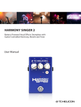 TC HELICON HARMONY SINGER 2 User manual