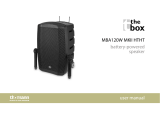 The box MBA120W MKII HTHT Owner's manual