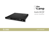 the t.amp Quadro 500 DSP Owner's manual