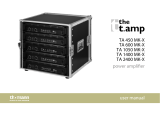 the t.amp TA 1050 MK-X User manual