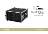 the t.amp TSA 2200 User manual