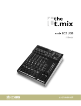 the t.mix xmix 802 USB User manual