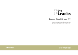 The t.racks Power Conditioner 12 User manual