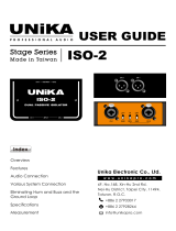 Unika Stage Series User manual