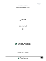 WES Audio Dione Owner's manual