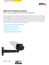 Axis P1377 User manual