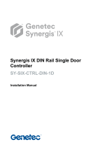 GENETEC SYNERGISIX SY-SIX-CTRL-DIN-1D IP single door controller (2 readers) - DIN rail