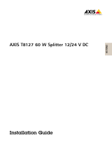 Axis T8127 User manual