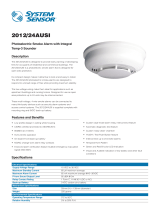 System Sensor 2012/24AUSI Technical Manual