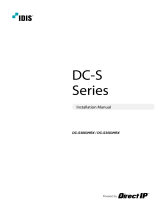 IDIS DC-S3883HRX User manual
