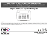 DSC TYCO DSC HS2LCDRF4 Neo KPad LCD Power G Hardwired User manual