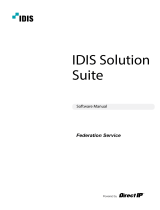PACOM PROFESSIONAL SERIES IDIS VMS ISS FEDERATION PER DEVICE LICENCE User manual