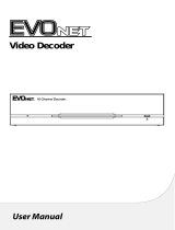 EVOnet D-16D User manual