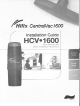 HILLS DUCTED VACUUM SYSTEMS HCV-1600 Technical Manual