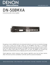 DENON PRO DN508MXA User manual