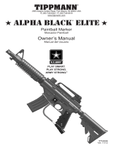 Tippmann US Army Alpha Black Marker Owner's manual