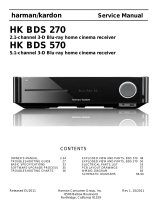 Harman Kardon HK BDS 270 User manual