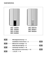 Siemens DE30021/01 User manual