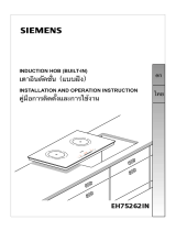 Siemens EH75262IN/01 User manual