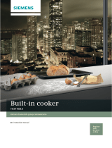 Siemens Built-in cooker User manual
