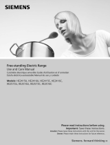 Bosch Appliances HE2416U User manual