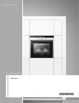 Siemens Built-in microwave oven User manual